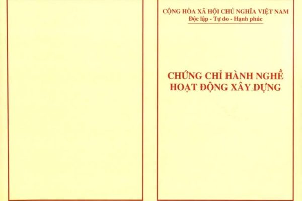 Hồ Sơ Xin Cấp Chứng Chỉ Hành Nghề Xây Dựng Gồm Những Gì?