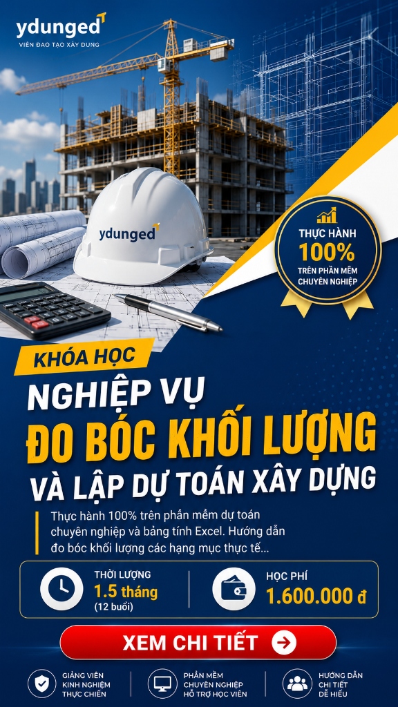 Nghiệp vụ Đo bóc khối lượng và Lập dự toán xây dựng