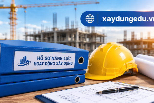 Hướng dẫn chuẩn bị hồ sơ năng lực hoạt động xây dựng đầy đủ, đúng quy định